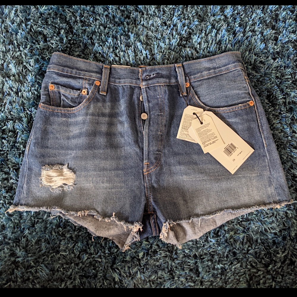 Levi’s Premium 501 High Rise Shorts Size 29